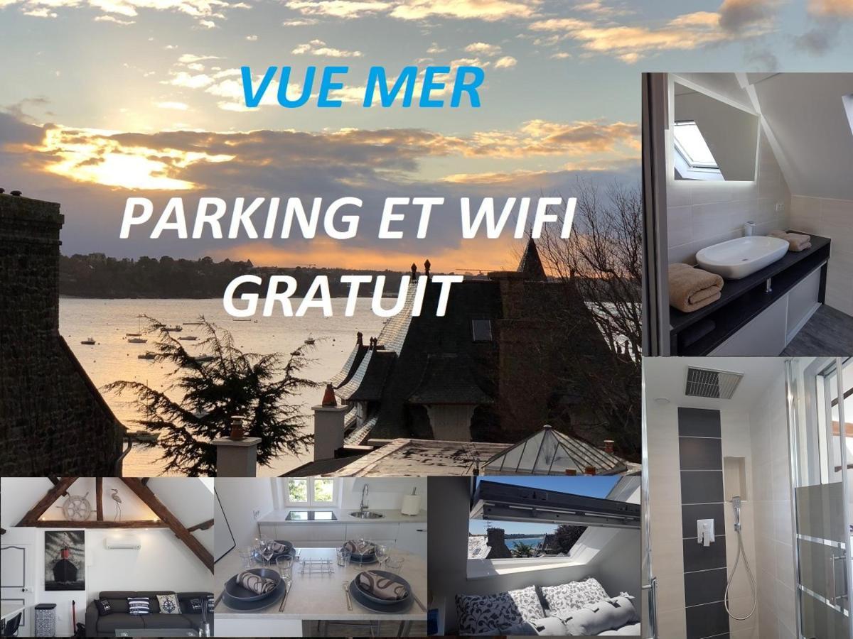 Logement Entier Saint Malo Vue Mer, Proche Ferry, Commerces Et Plage Solidor 50 M Eksteriør billede