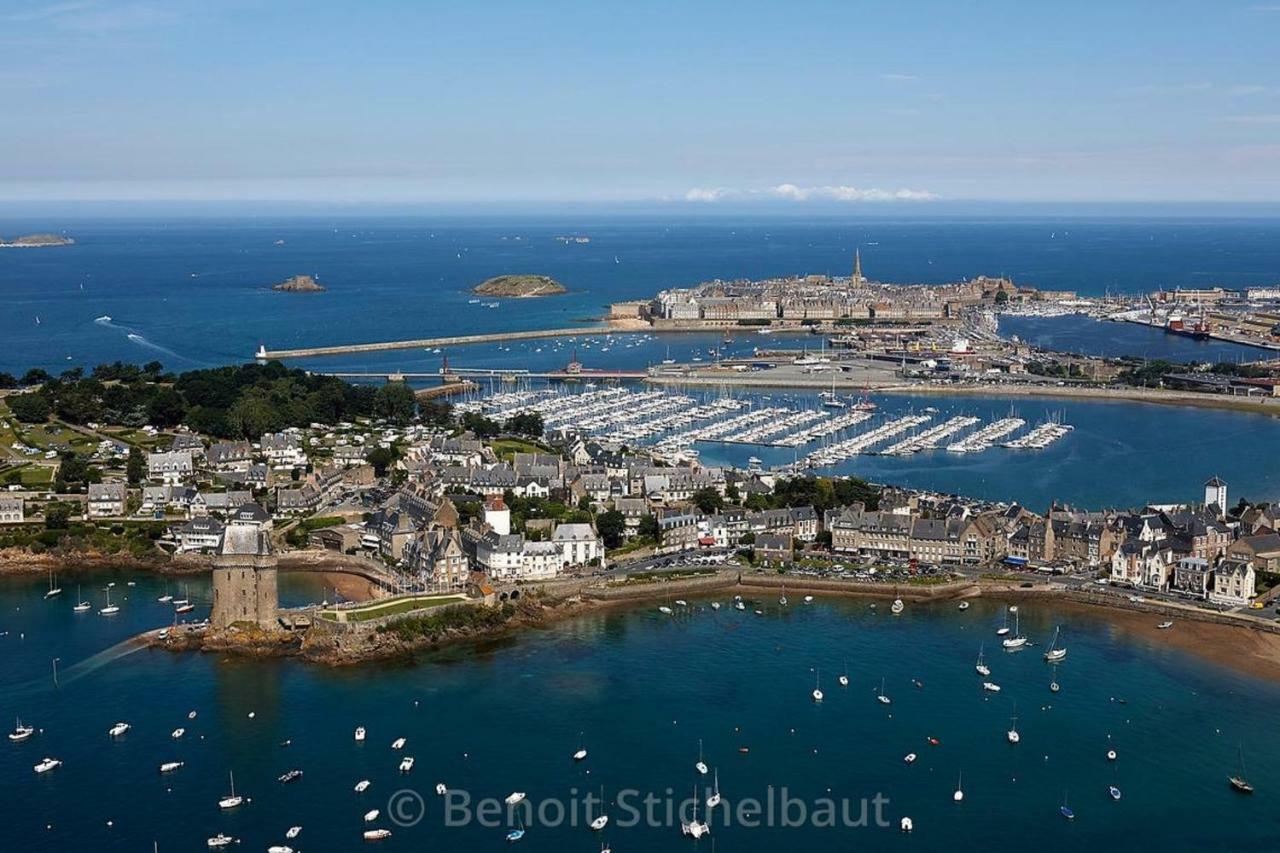 Logement Entier Saint Malo Vue Mer, Proche Ferry, Commerces Et Plage Solidor 50 M Eksteriør billede